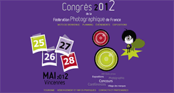 Desktop Screenshot of congresfpf2012.vincennes-images.org